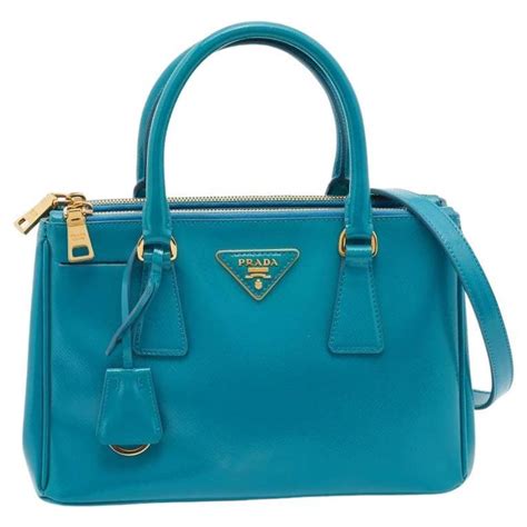 nwob prada turquoise saffiano leather|prada saffiano.